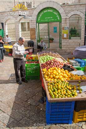 The souq of Nazareth's Old City
